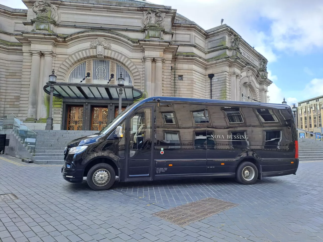 black minibus hire