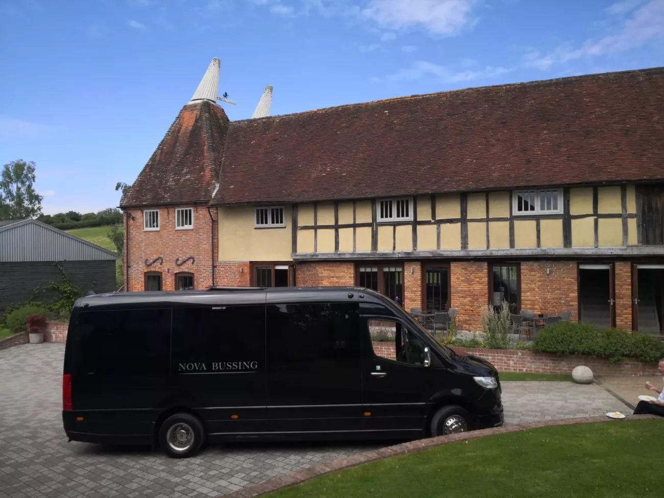 black minibus hire